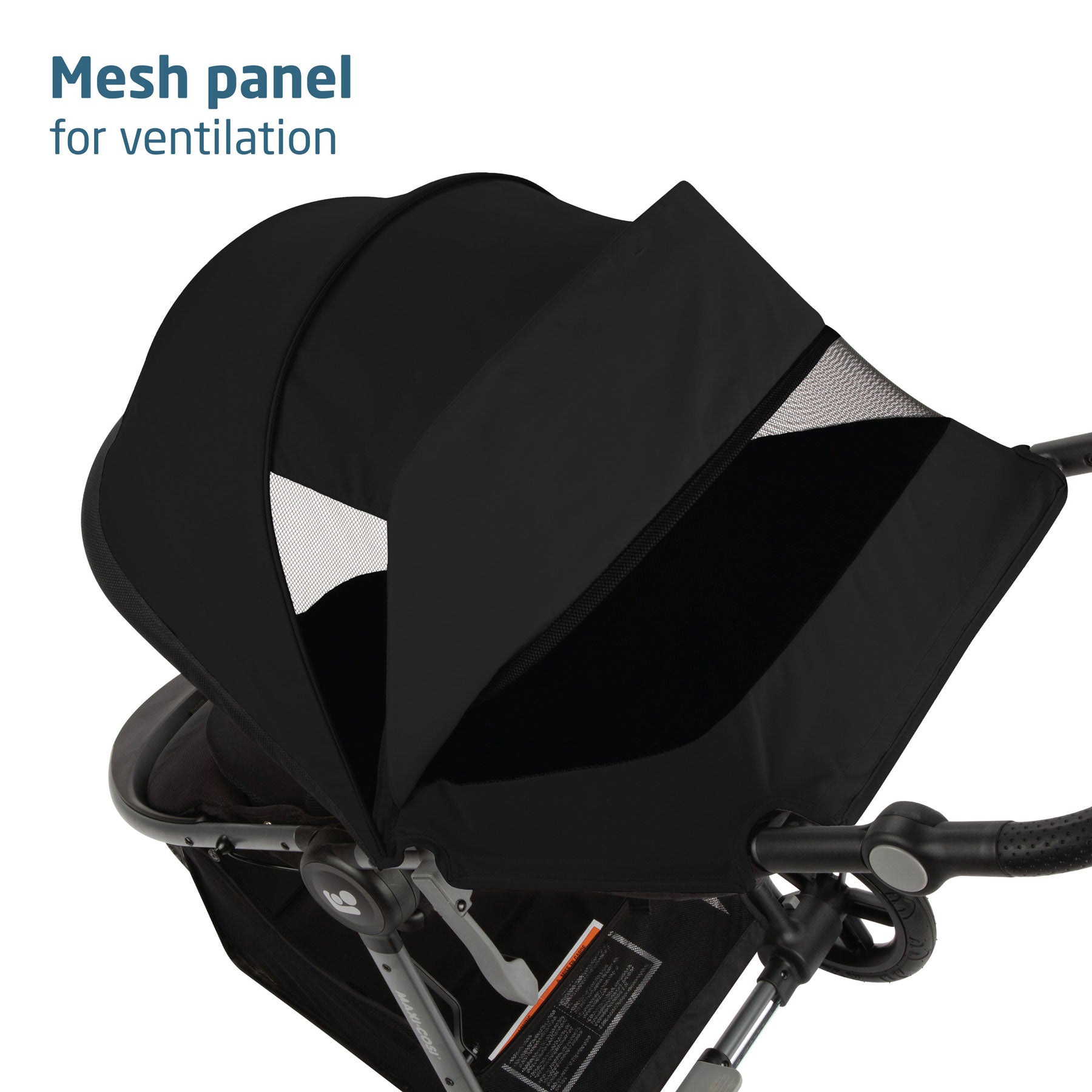 Maxi-Cosi Gia XP Luxe 3-Wheel Travel System with Mico Luxe - Midnight Black
