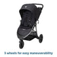 Maxi-Cosi Gia XP Luxe 3-Wheel Travel System with Mico Luxe - Midnight Black