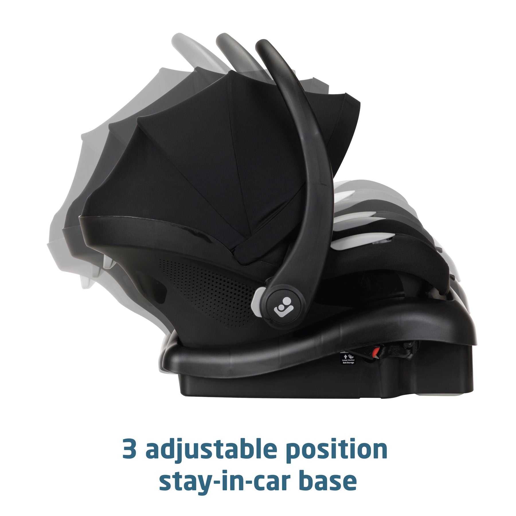 Maxi-Cosi Gia XP Luxe 3-Wheel Travel System with Mico Luxe - Midnight Black