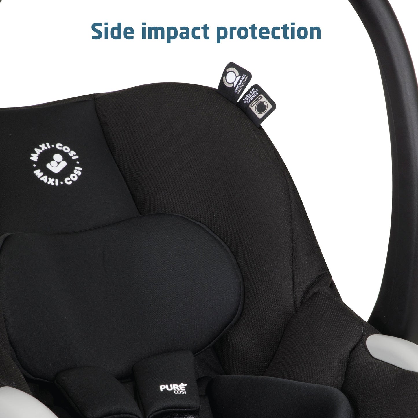 Maxi-Cosi Gia XP Luxe 3-Wheel Travel System with Mico Luxe - Midnight Black