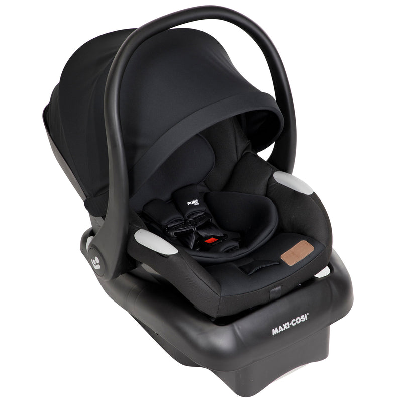 Maxi-Cosi Gia XP Luxe 3-Wheel Travel System with Mico Luxe - Midnight Black