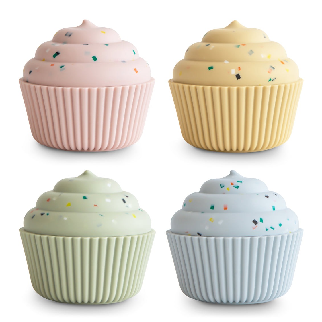Mushie Mix and Match Cupcake Toy - Original