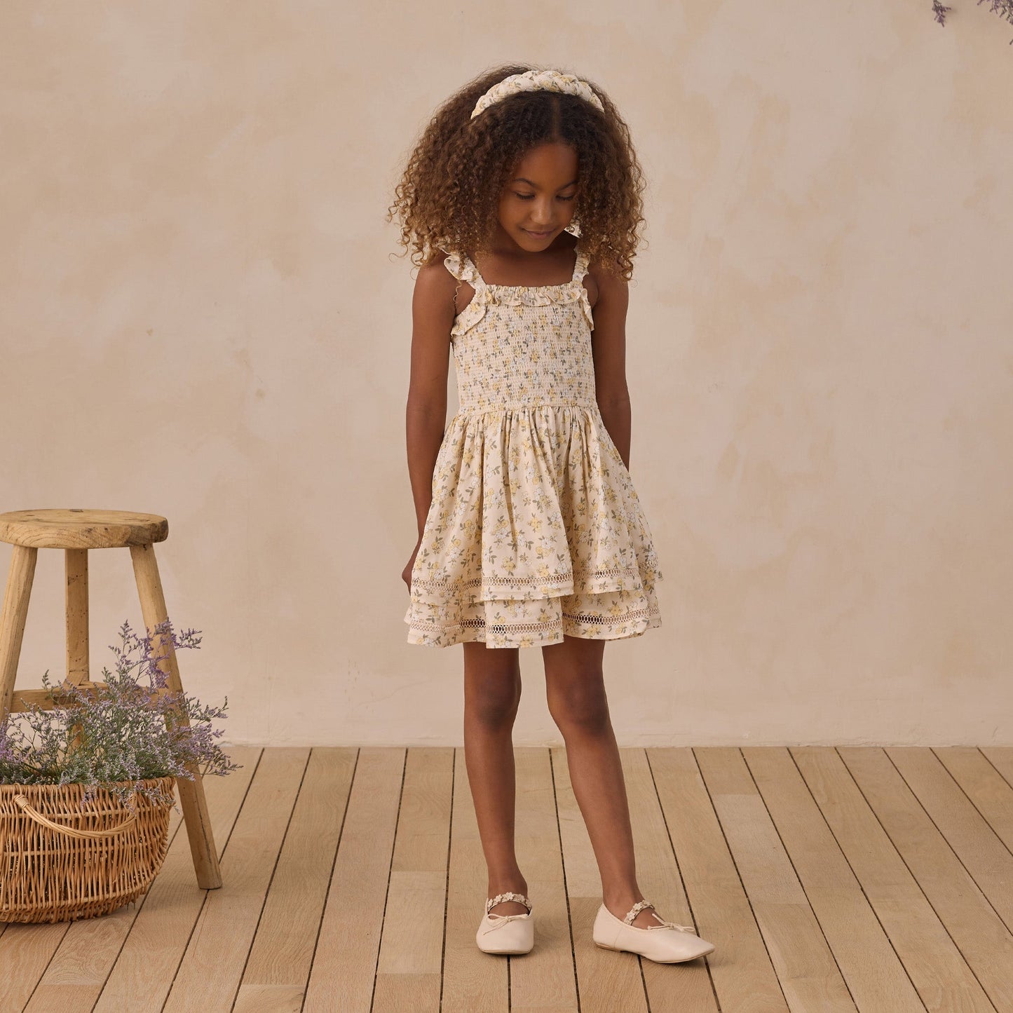 Noralee Birdie Dress - Lemon Meadow