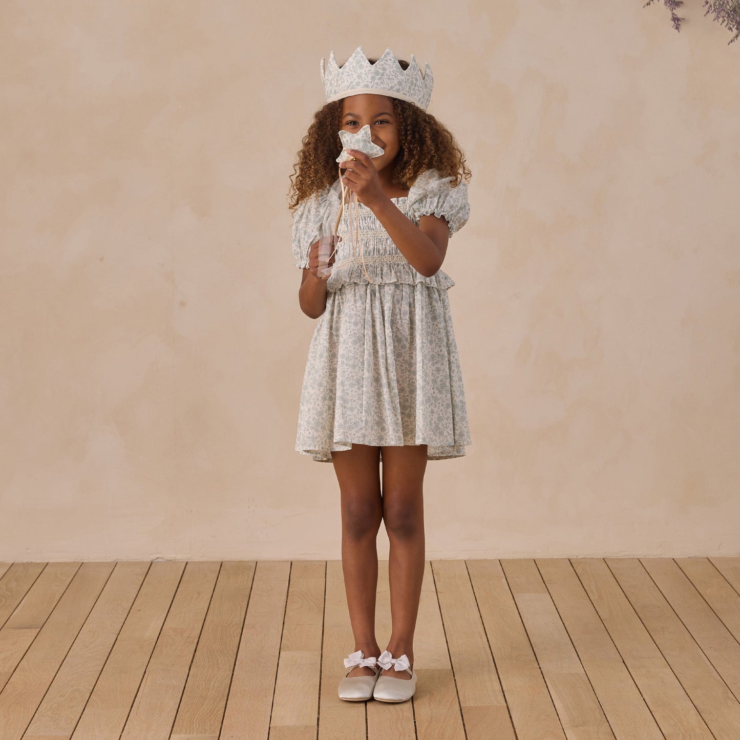 Noralee Olivia Dress - Sky Floral