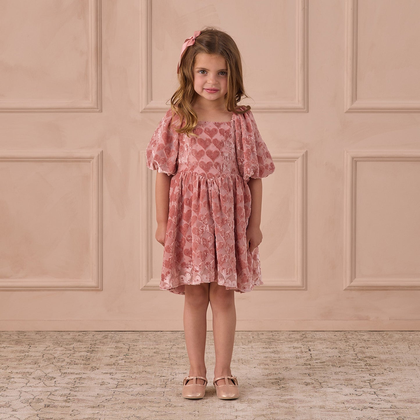 Noralee Nina Dress - Lipstick Hearts