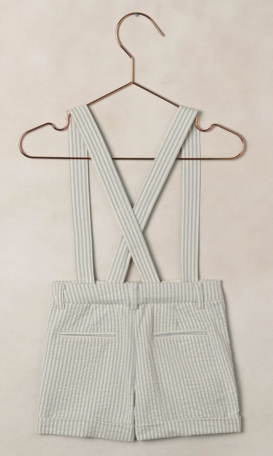 Noralee Suspender Short - Sky Stripe