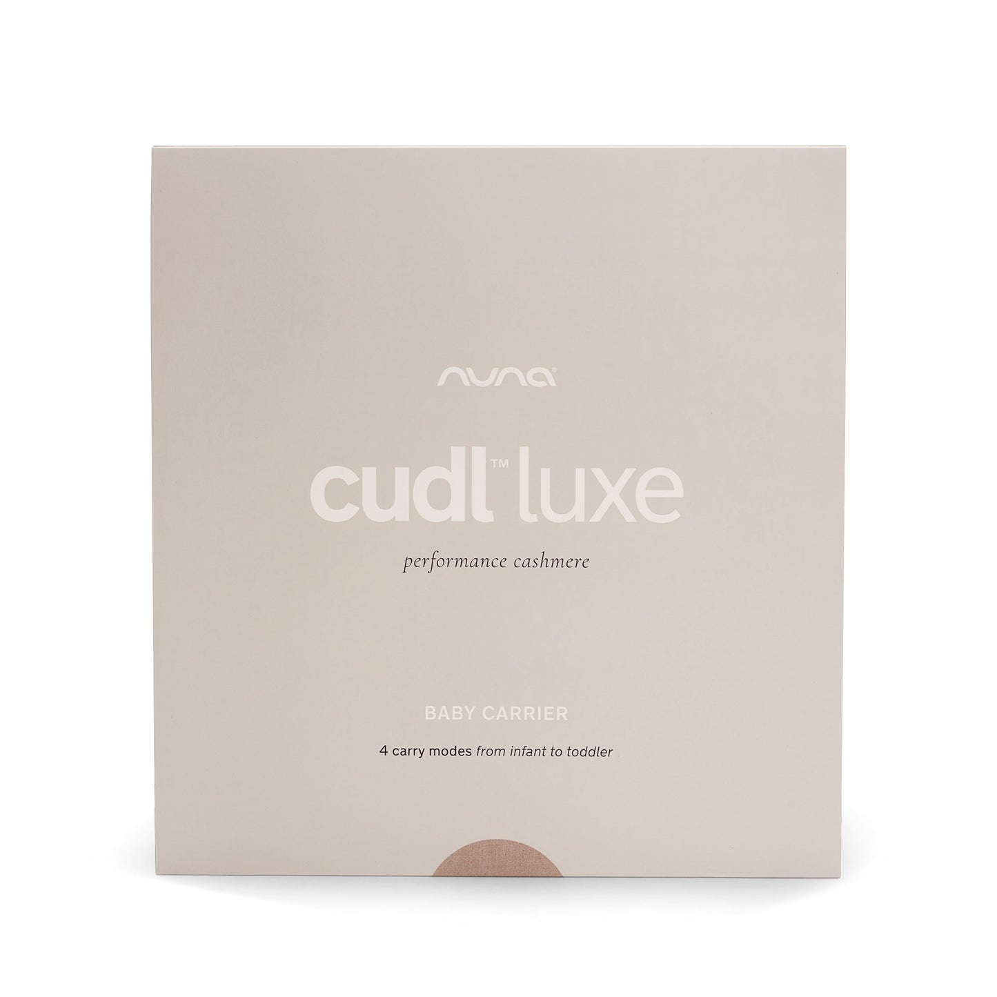 Nuna CUDL Luxe Carrier - Quartz