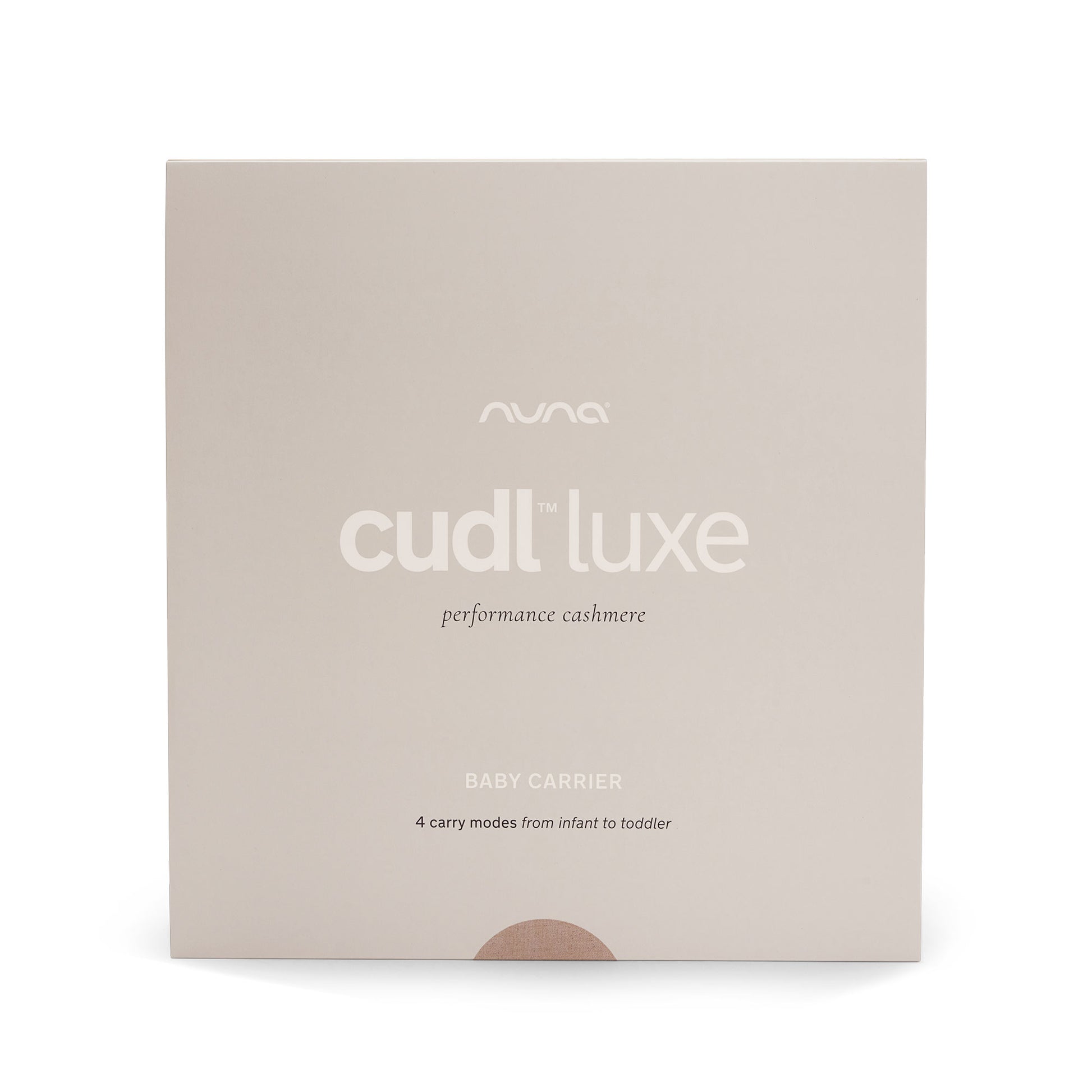 Nuna CUDL Luxe Carrier - Quartz