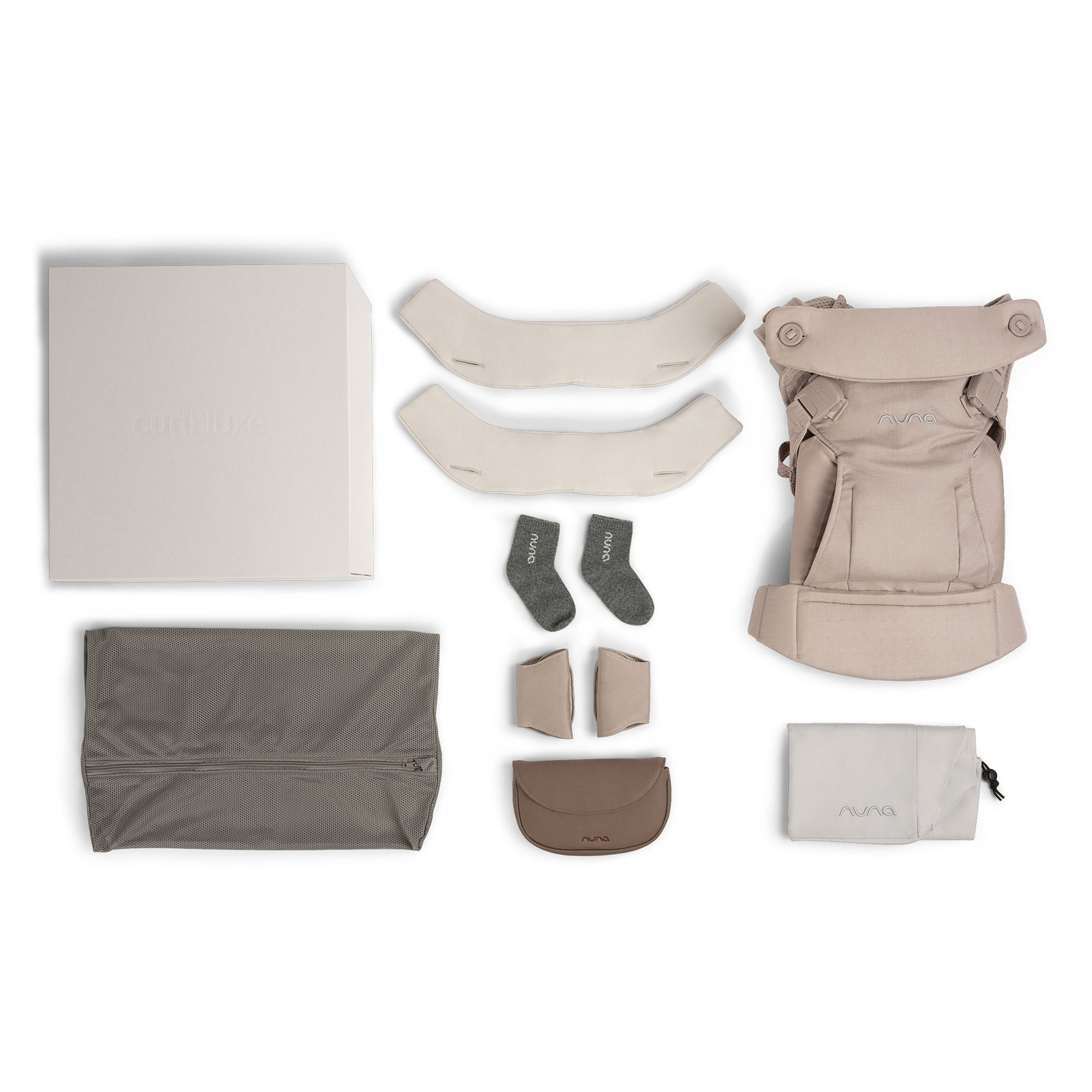 Nuna CUDL Luxe Carrier - Quartz