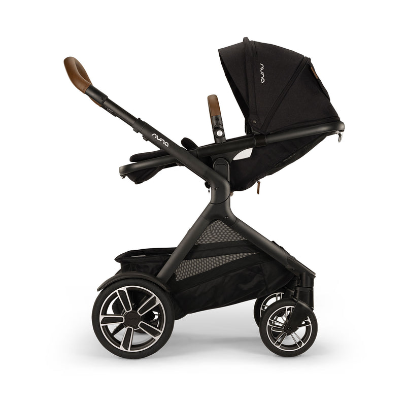 Nuna DEMI Next Stroller and PIPA Urbn Car Seat Travel System - Caviar