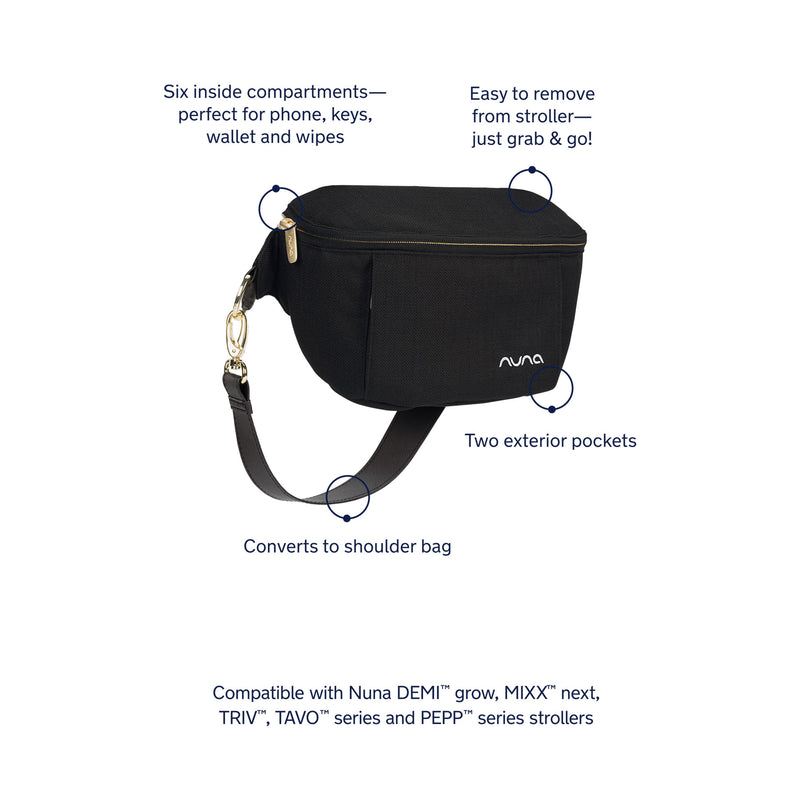 Nuna Sling Bag - Caviar