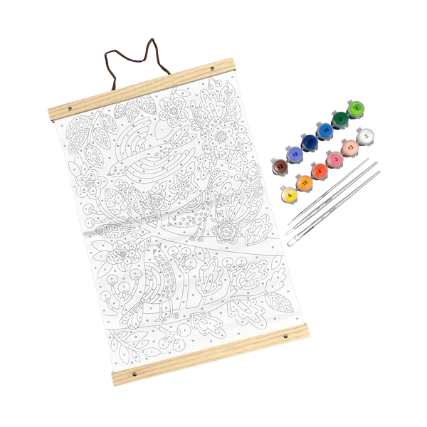 OOLY Paintology Paint By Number Canvas Kit