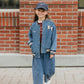 Rylee and Cru Baseball Hat - Indigo Denim