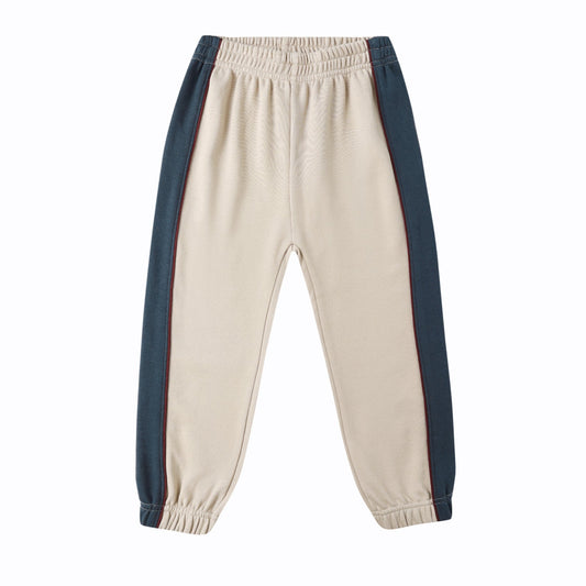 Rylee and Cru Paneled Sweatpant - Stone