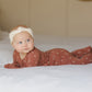 Quincy Mae Bamboo Zip Footie - Candy Canes
