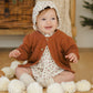 Quincy Mae Holly Cardigan - Cranberry