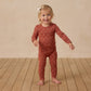 Quincy Mae Bamboo Pajama Set - Candy Canes
