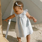 Quincy Mae Little Knot Headband - Sky