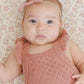 Quincy Mae Little Knot Headband - Lipstick