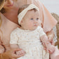 Quincy Mae Pointelle Skirted Bodysuit - Petit Fleur