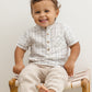Quincy Mae Jaxson Shirt - Blue Plaid