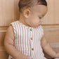 Quincy Mae Woven Jumpsuit - Vintage Stripe
