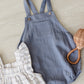 Quincy Mae Hayes Romper - Ocean