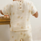 Quincy Mae Woven Boxy Top - Sunburst