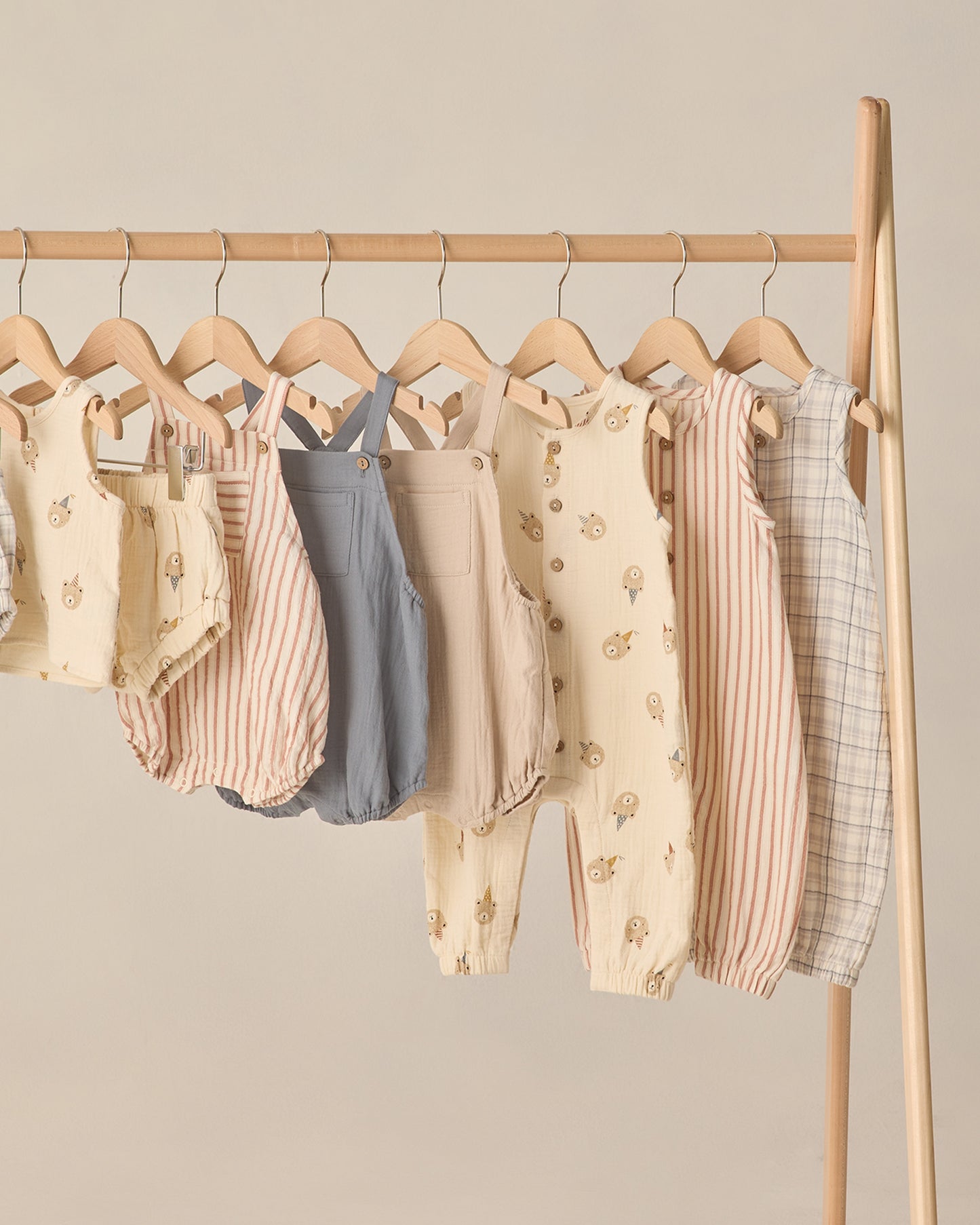 Quincy Mae Hayes Romper - Vintage Stripe