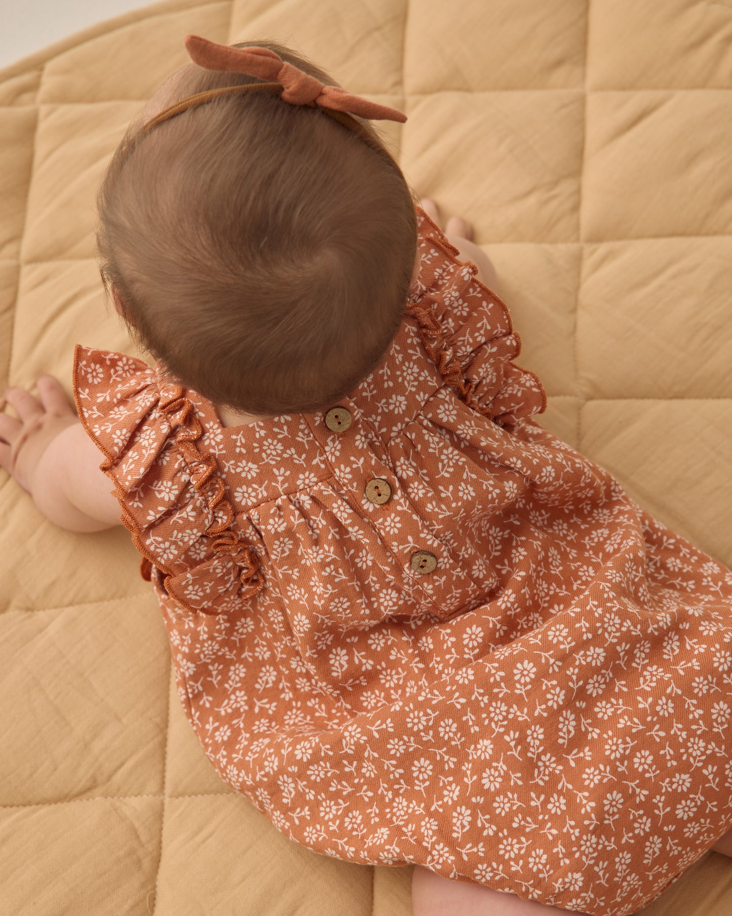 Quincy Mae Maya Romper - Poppy Floral