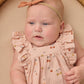 Quincy Mae Maya Romper - Cherries