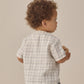 Quincy Mae Jaxson Shirt - Blue Plaid