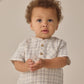 Quincy Mae Jaxson Shirt - Blue Plaid