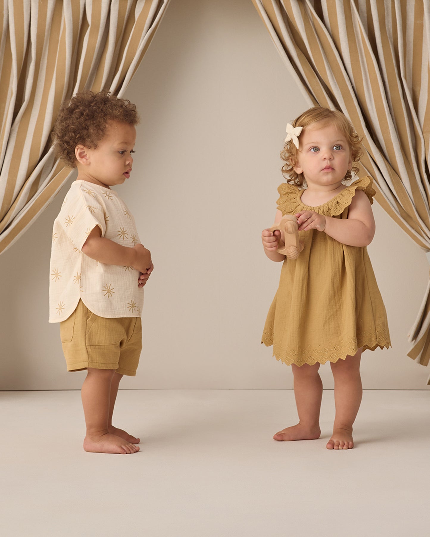 Quincy Mae Utility Short - Honey