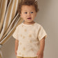 Quincy Mae Woven Boxy Top - Sunburst