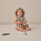 Quincy Mae Scoop Back One-Piece Swimsuit - Retro Ocean Stripe