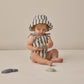 Quincy Mae Scoop Back One-Piece Swimsuit - Retro Ocean Stripe