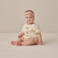 Quincy Mae Ringer Tee - Cherry