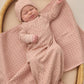 Quincy Mae Knotted Baby Gown + Hat Set