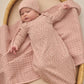 Quincy Mae Knotted Baby Gown + Hat Set