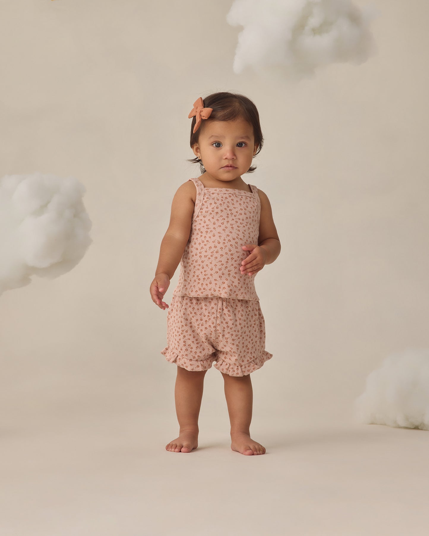 Quincy Mae Evie Tank + Shortie Set - Posy