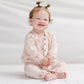 Quincy Mae Henley Bubble Jumpsuit - Swans