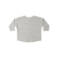Quincy Mae Long Sleeve Tee - Sage Micro Stripe