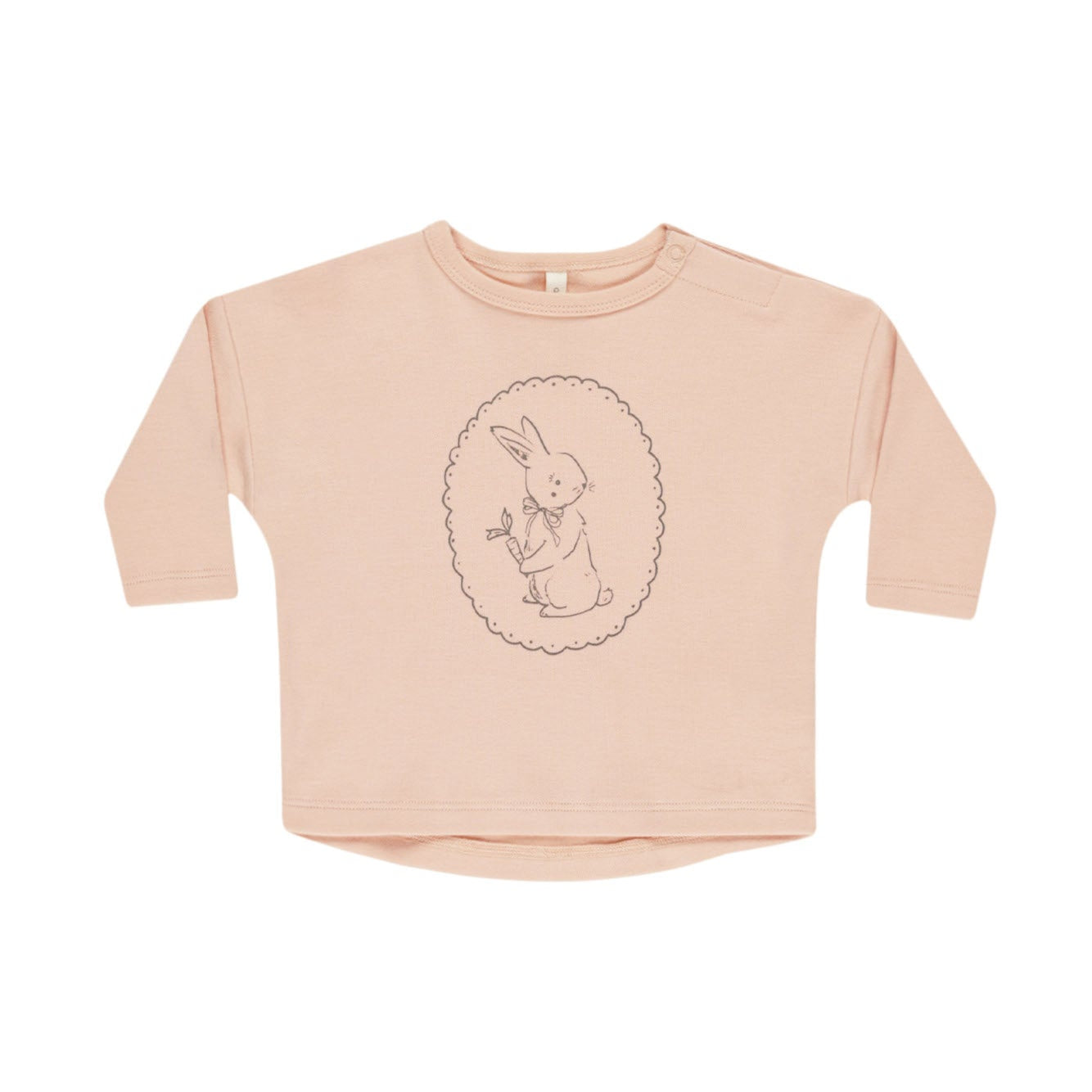 Quincy Mae Long Sleeve Tee - Bunny