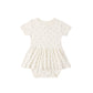 Quincy Mae Pointelle Skirted Bodysuit - Petit Fleur
