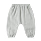Quincy Mae Woven Pant - Blue Gingham