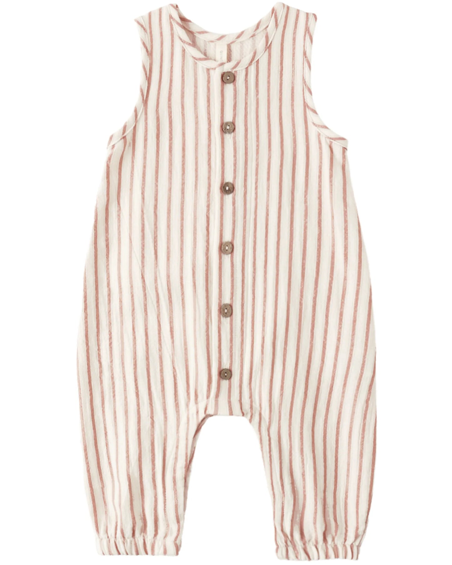 Quincy Mae Woven Jumpsuit - Vintage Stripe