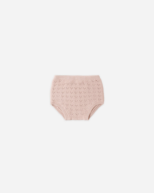 Quincy Mae Knit Bloomer - Blush