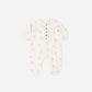 Quincy Mae Woven Jumpsuit - Heart Eyes