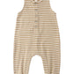 Quincy Mae Sleeveless Jumpsuit - Honey Stripe